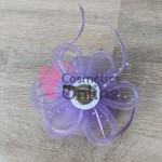 Voaleta pentru decor par cu clema de prindere VTL005CC Mov